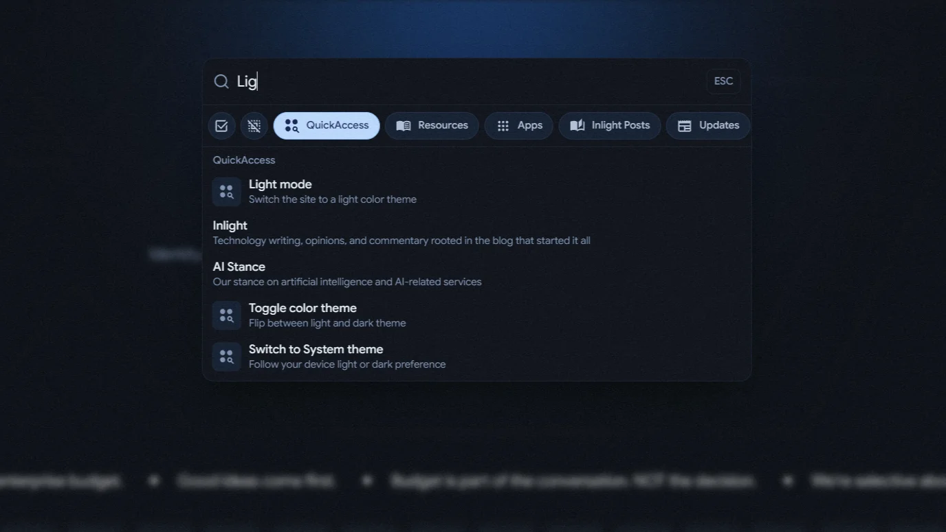 Introducing the Command Palette and global search